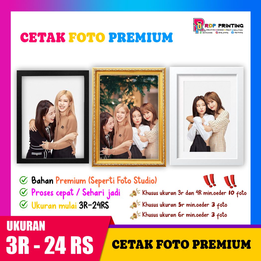 Cetak Foto Kualitas Premium 3R-24RS