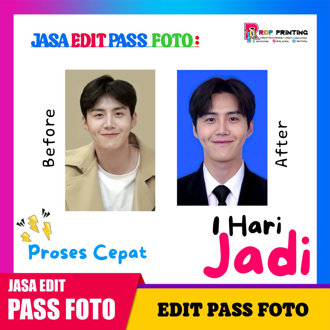 Jasa Edit Pass Foto